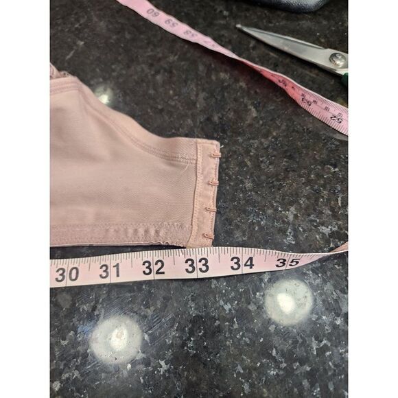 Cacique Dusty Rose Floral 42F Full Coverage Bra - Picture 7 of 10